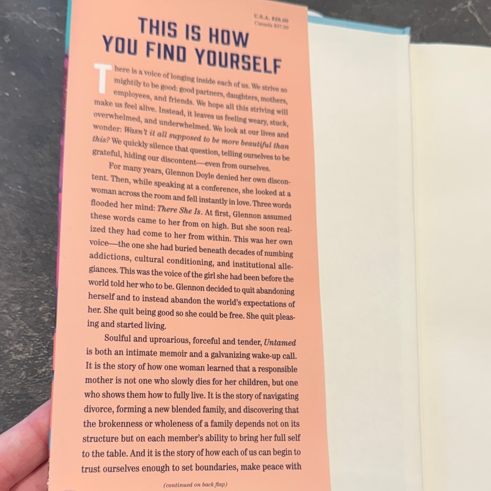 Untamed by Glennon Doyle HARDCOVER BOOK TARGET EDITION - Picture 3 of 8